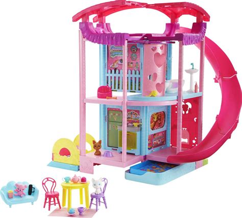 barbie chelsea haus|Barbie Chelsea Playhouse with Pets and Accessories.